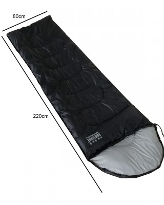 Military sleeping bag ARMY RACE 200gsm Black