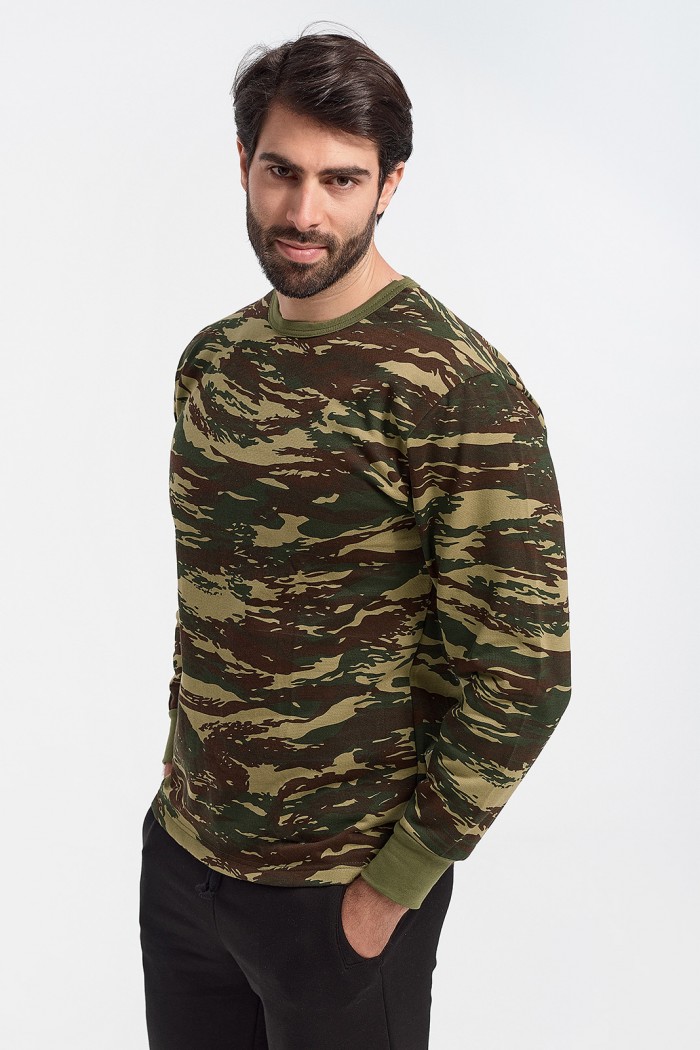 Griechisches Tarnmuster ARMY RACE Bluse 609