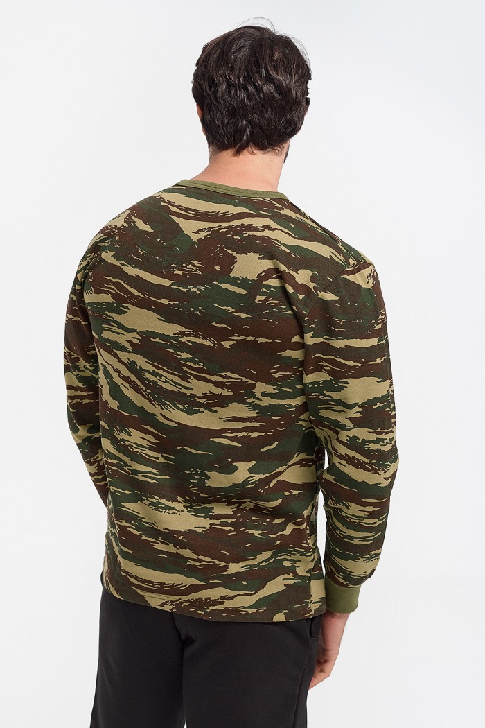 Griechisches Tarnmuster ARMY RACE Bluse 609