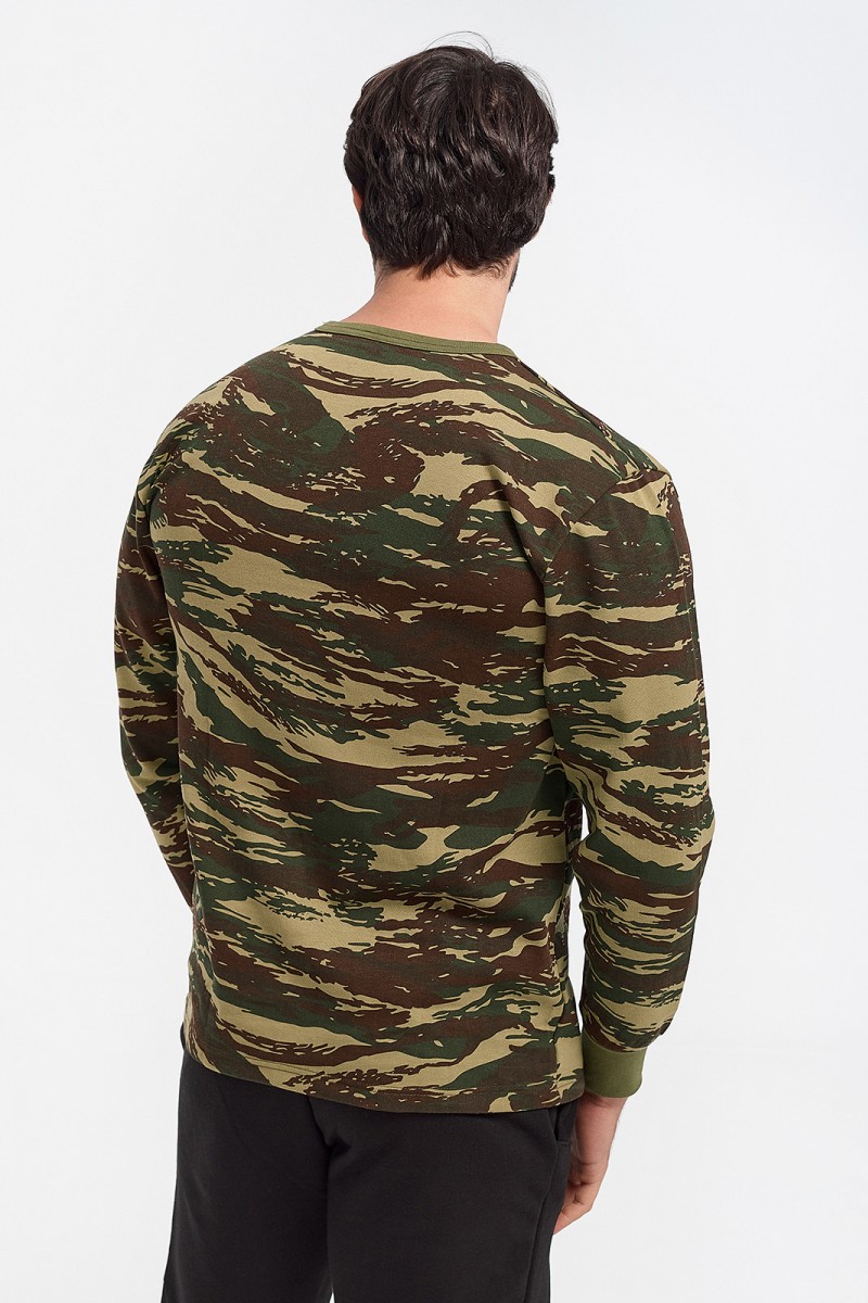 Greek camouflage ARMY RACE Blouse 609