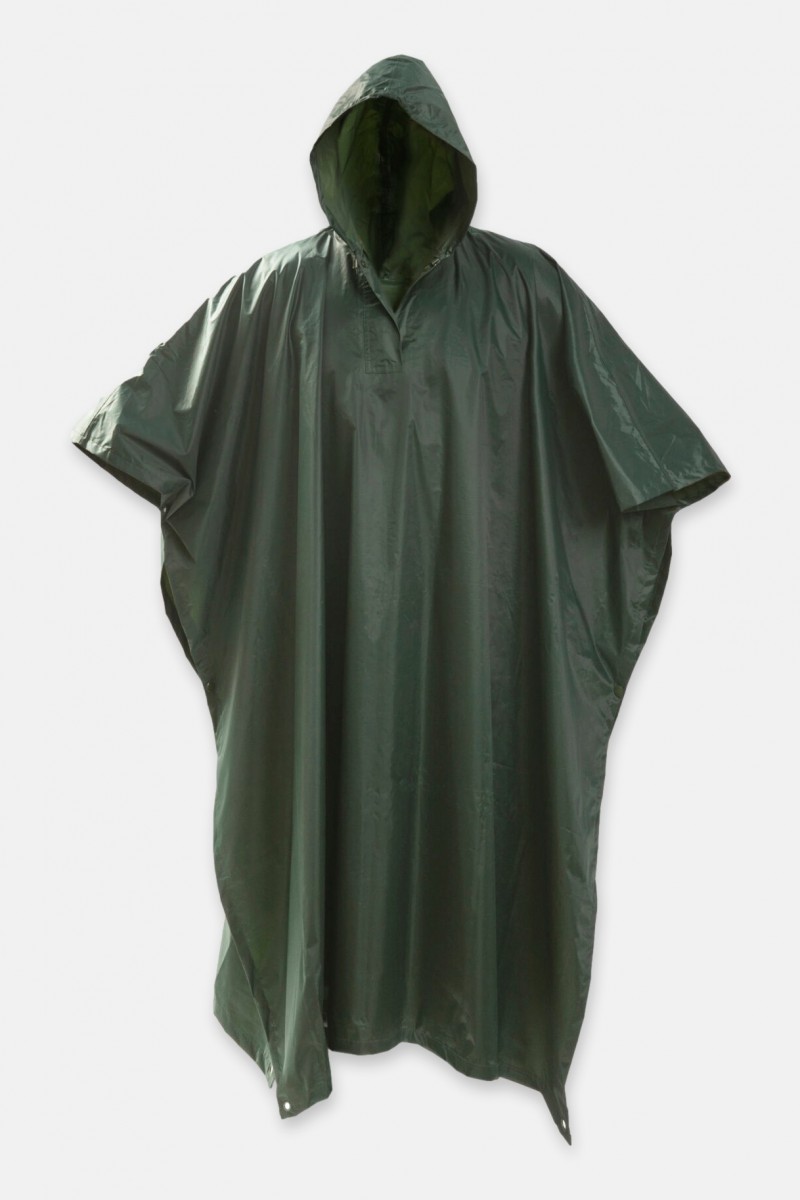 Waterproof Poncho Army Race 170 Polyester