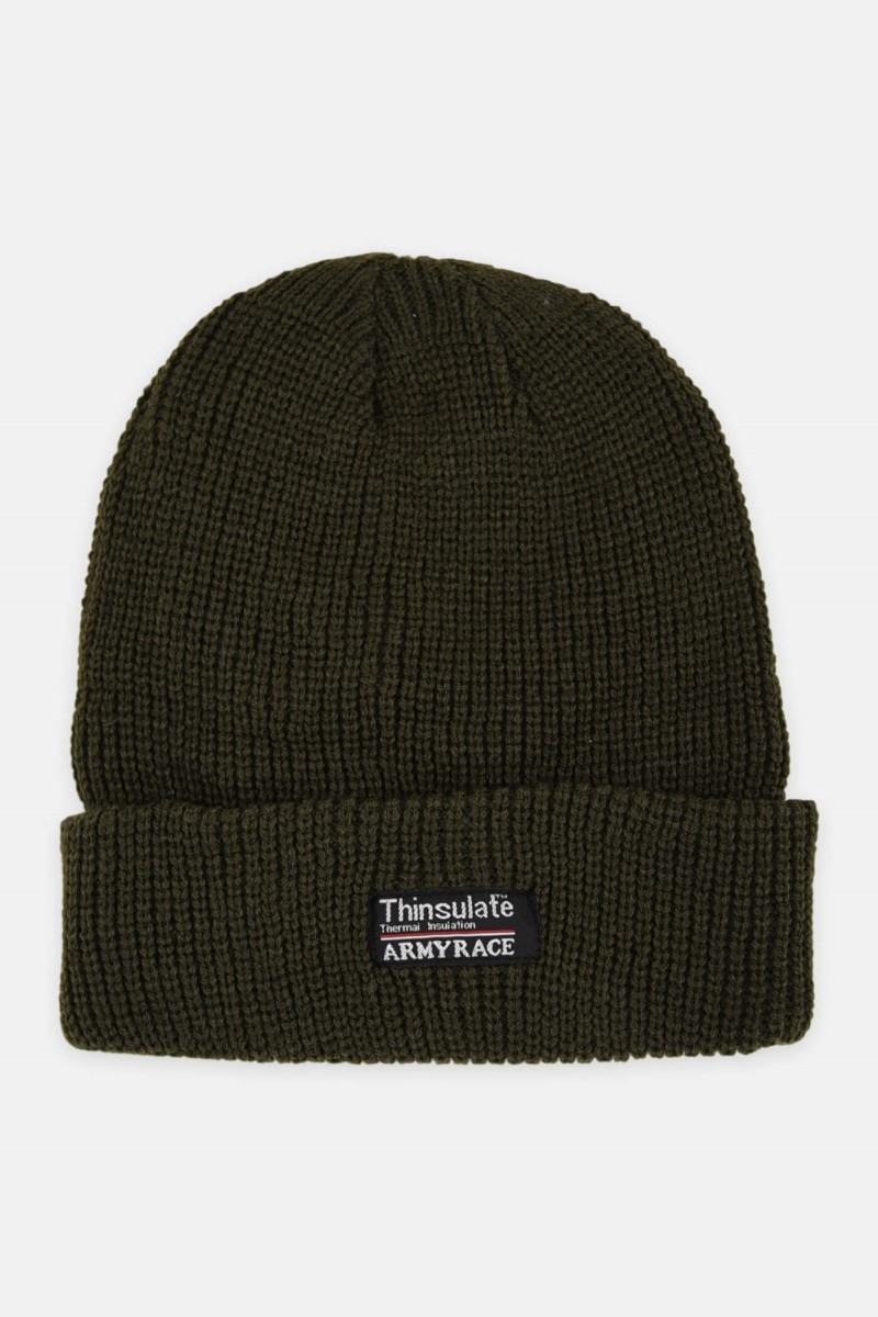 Verstärkte Strickmütze THINSULATE ARMY RACE