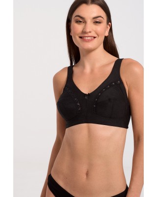 Klassischer Baumwoll-BH AVANCE 1045 BLACK