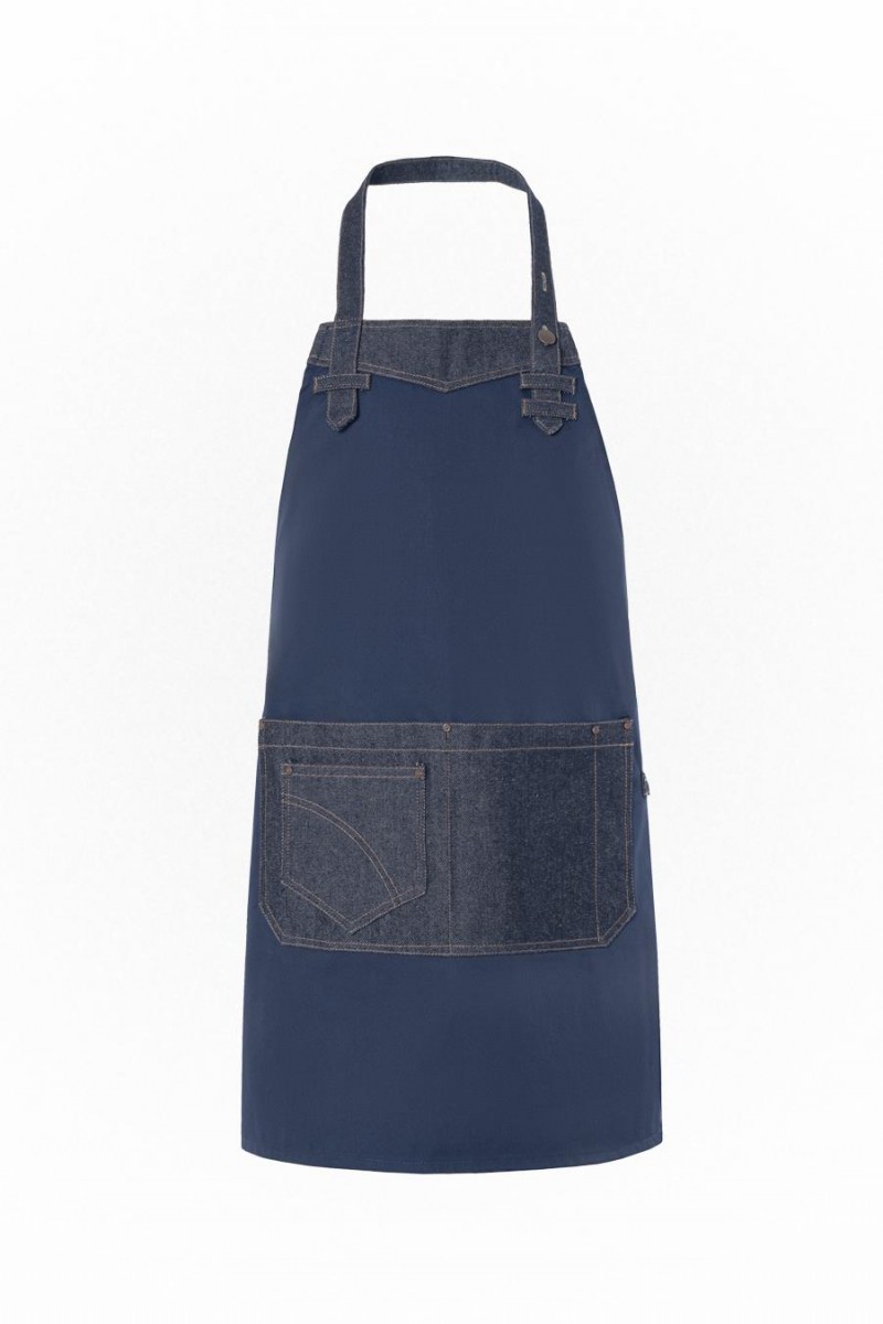Fabric work apron AXON OCEANO 50-203-4