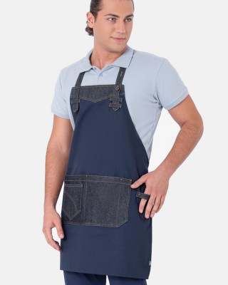 Arbeitsschürze aus Stoff AXON OCEANO 50-203-4