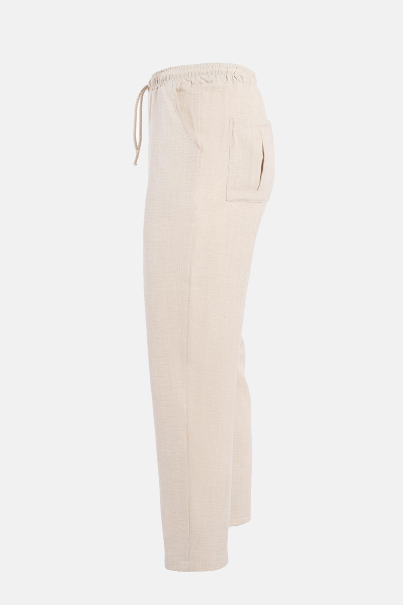 UNISEX Linen Trousers AXON BALI 54-202-1 UNISEX Linen Trousers AXON BALI 54-202-1