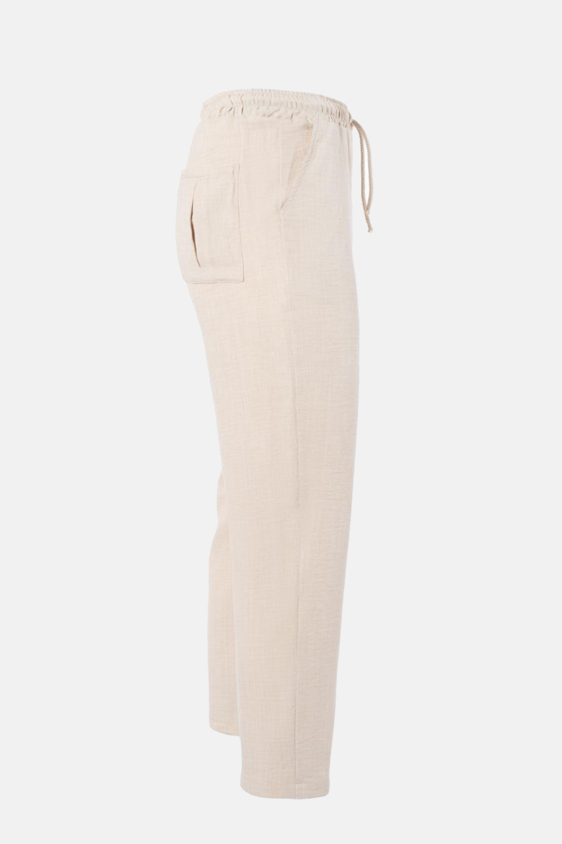 UNISEX Linen Trousers AXON BALI 54-202-1 UNISEX Linen Trousers AXON BALI 54-202-1