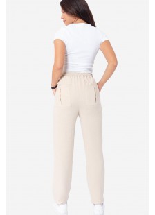 UNISEX Linen Trousers AXON BALI 54-202-1 UNISEX Linen Trousers AXON BALI 54-202-1