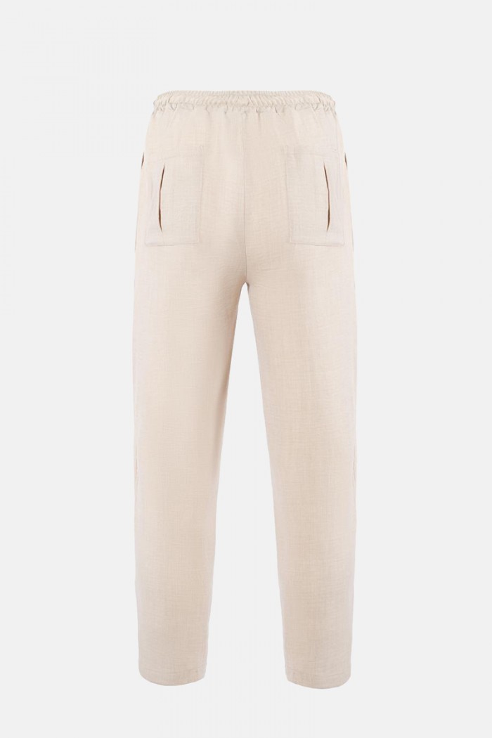 UNISEX Linen Trousers AXON BALI 54-202-1
