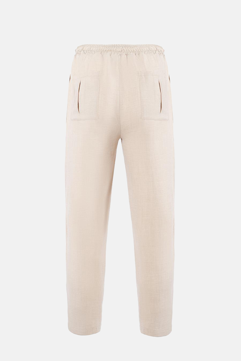UNISEX Linen Trousers AXON BALI 54-202-1 UNISEX Linen Trousers AXON BALI 54-202-1