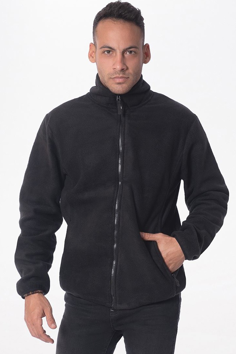Men's FLEECE AXON ARTIC 6412 cardigan