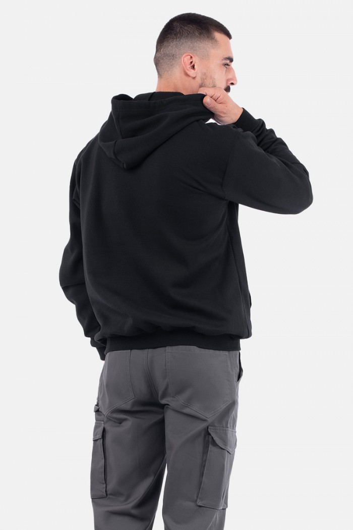 Hooded sweatshirt with hood AXON