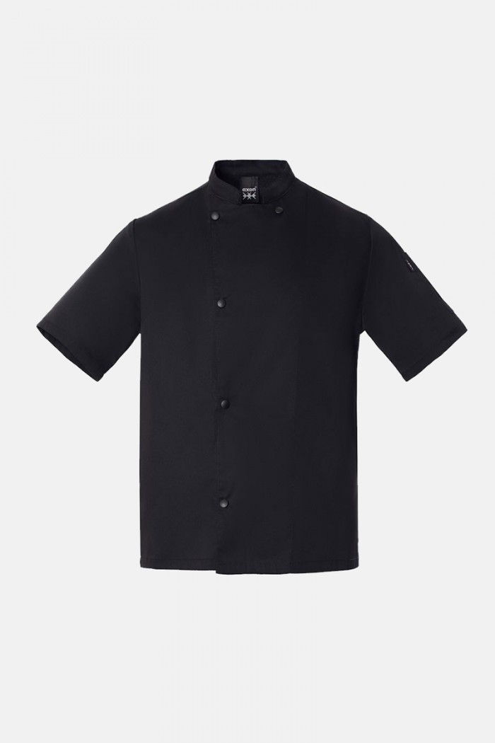 Short-sleeved cook's jacket AXON BASIL