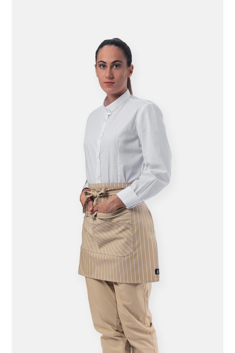 Fabric striped apron AXON BRAZIL Fabric striped apron AXON BRAZIL