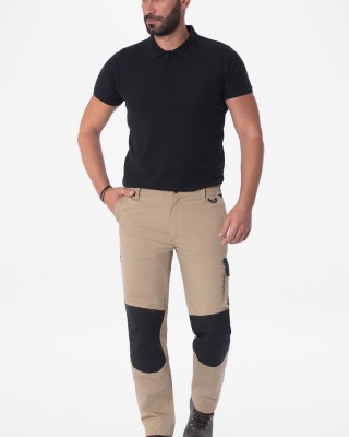 Work trousers AXON CANVAS 50-574-1 BEZ