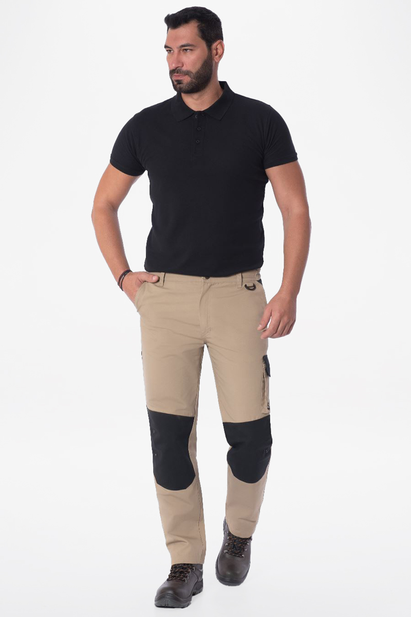 Work trousers AXON CANVAS 50-574-1 BEZ