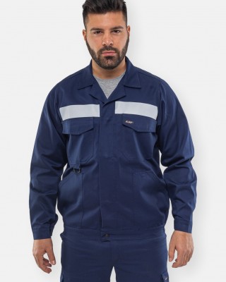 ARBEITSJACKE AXON JACKET CLASSIC MIT REFLEKTIERENDEM BAND