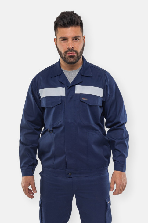 ARBEITSJACKE AXON JACKET CLASSIC MIT REFLEKTIERENDEM BAND