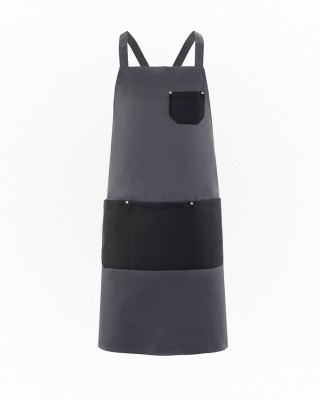 Fabric neck apron AXON LATTE