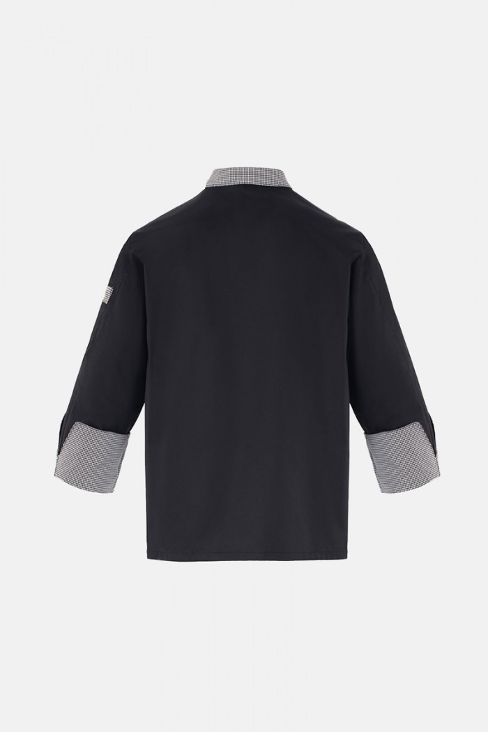 Men's Chef Jacket AXON MERLOT Black