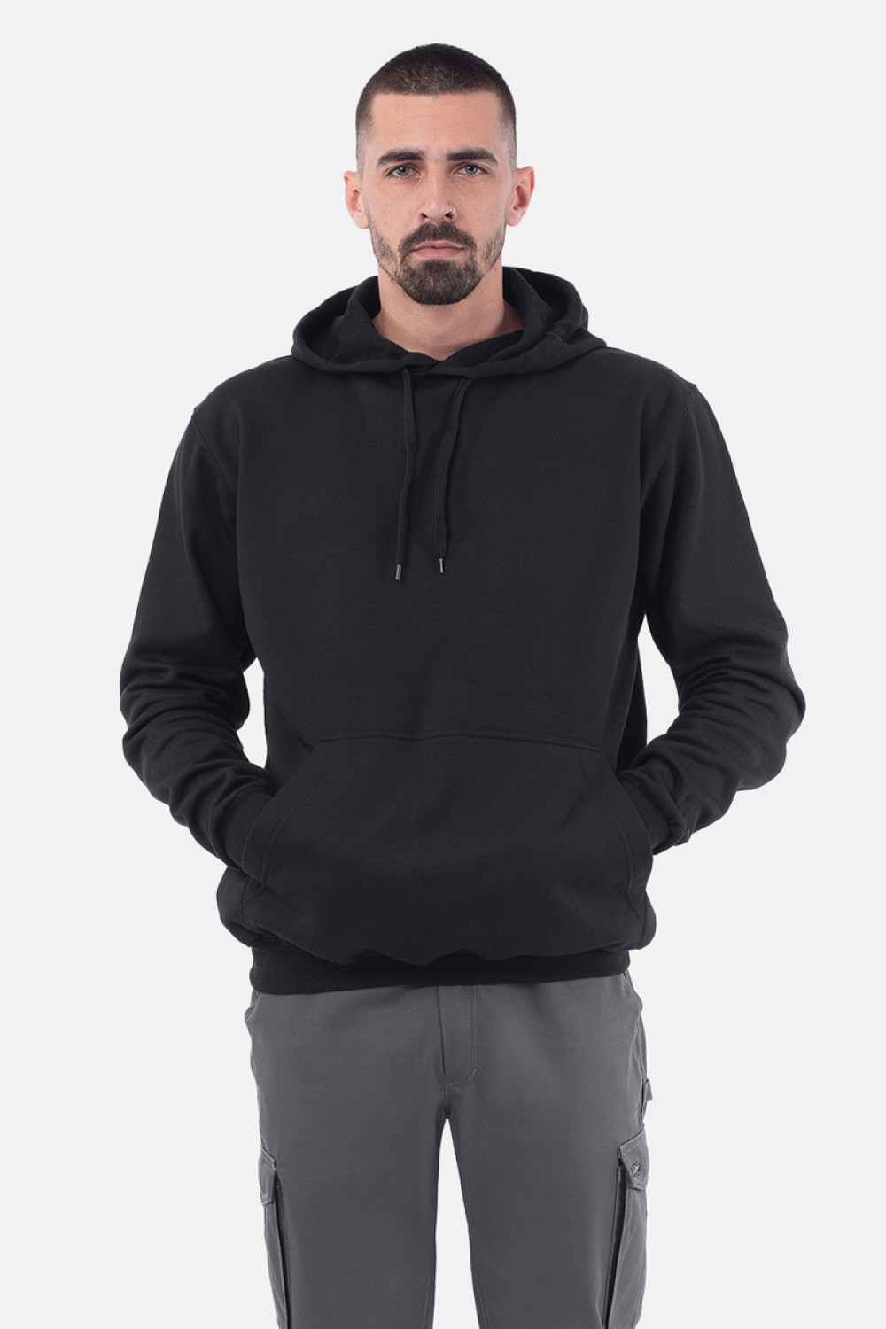 Hooded sweatshirt with hood AXON
