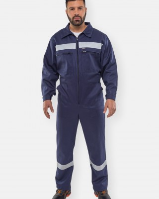 GANZKÖRPER-ARBEITSANZUG AXON-OVERALL CLASSIC MIT REFLEKTOREN