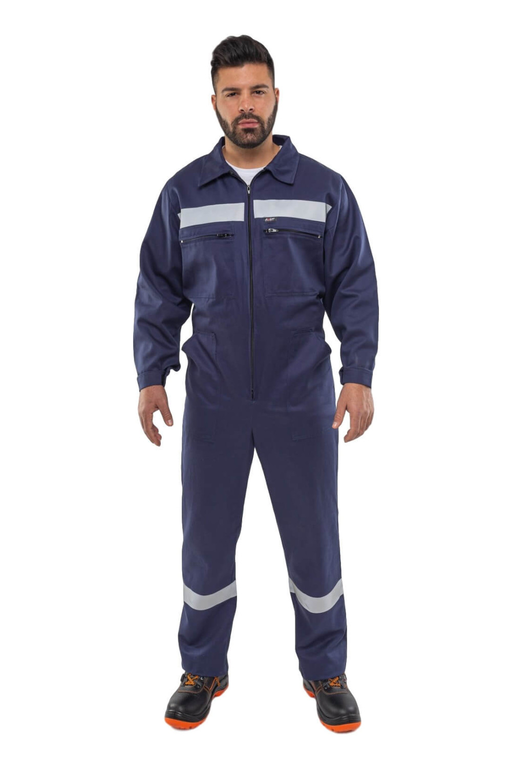FULL BODY WORK UNIFORM AXON OVERALLS CLASSIC WITH REFLECTORS