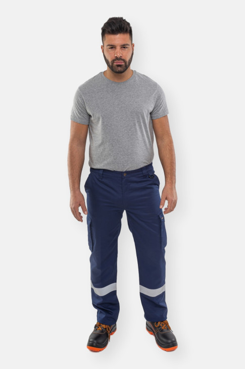ARBEITSHOSE AXON CLASSIC HOSE MIT REFLEKTOREN