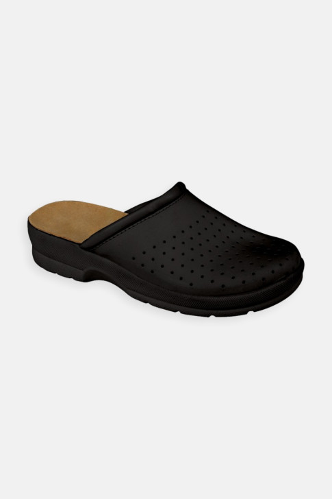 Crocs AXON LEATHER SLIPPER Leather Slippers Crocs AXON LEATHER SLIPPER