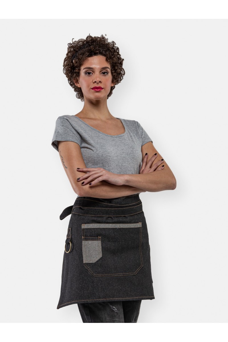 Waist apron Jean black AXON INDIE Waist apron Jean black AXON INDIE