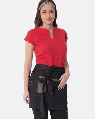 Waist apron Jean black AXON INDIE