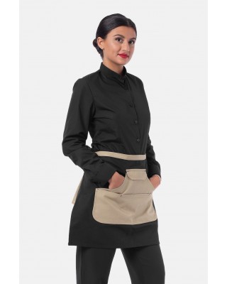 Fabric apron AXON CARAMEL