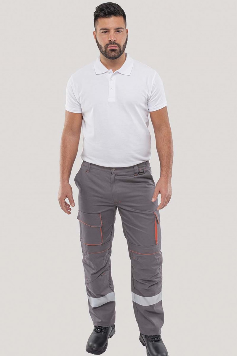 AXON TROUSERS TOP work trousers with Reflective Tape