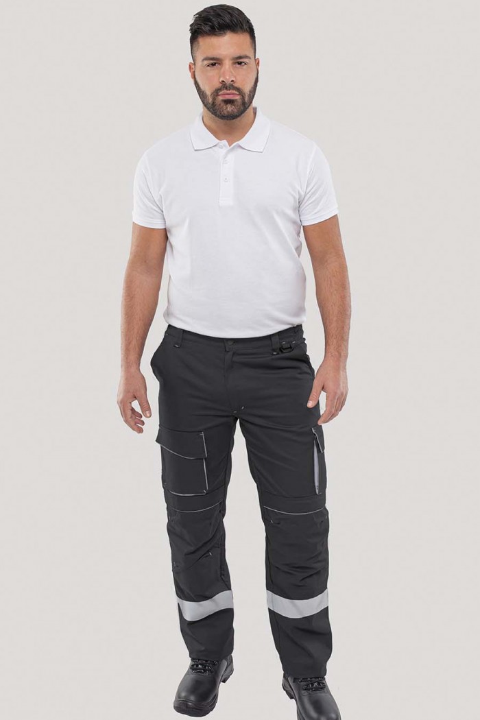 AXON TROUSERS TOP work trousers with Reflective Tape