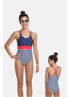 Children's one-piece swimsuit BIKINI GOLD 49124
