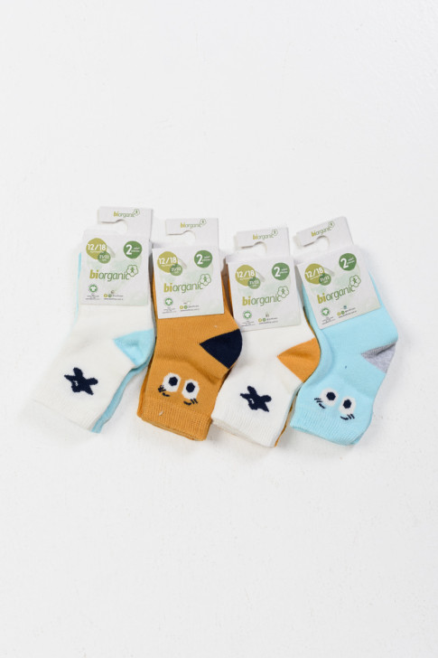 Baby socks BIORGANIC 8 Pack 68402