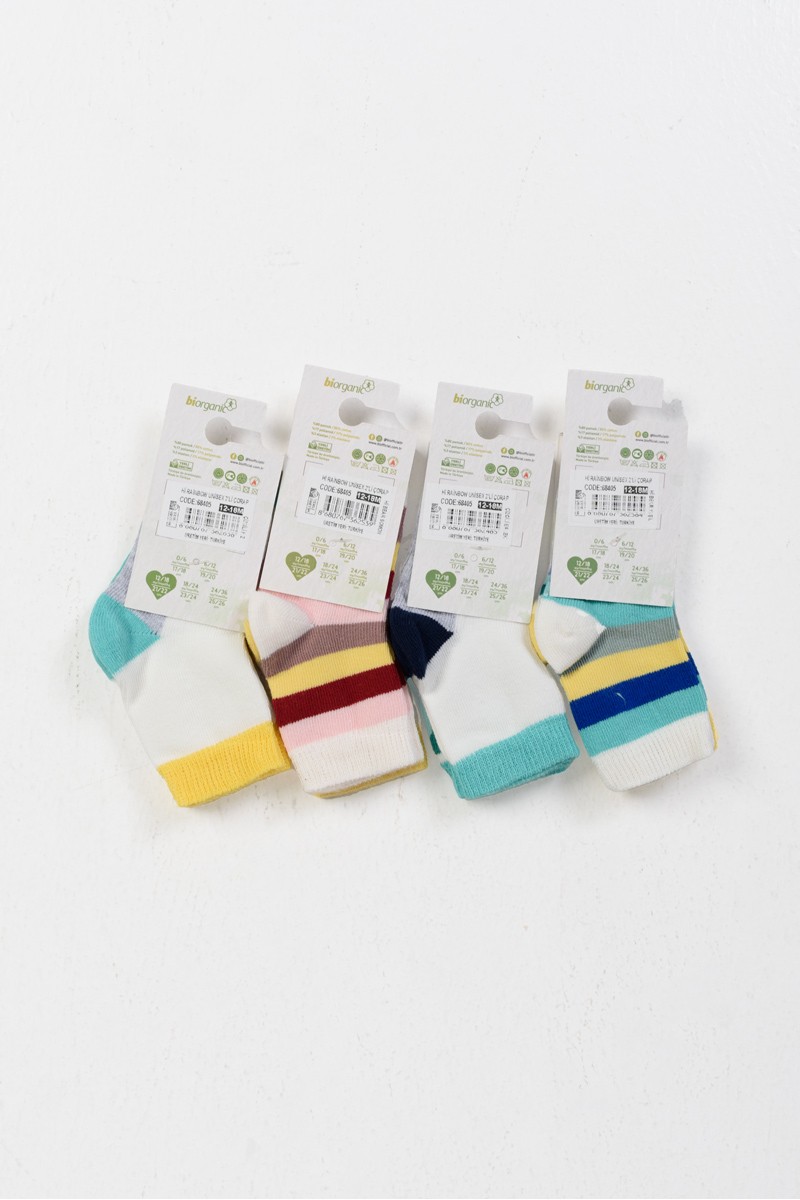 Babysocken BIORGANIC 8er Pack 68405 Babysocken BIORGANIC 8er Pack 68405