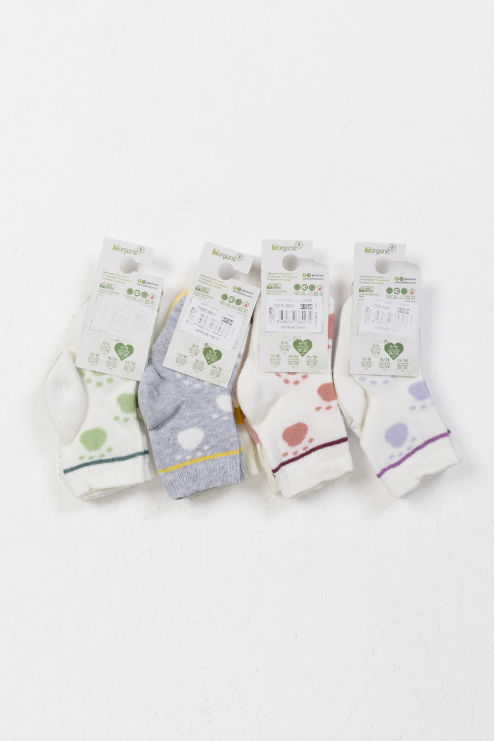 Baby socks BIORGANIC 8 Pack 68413