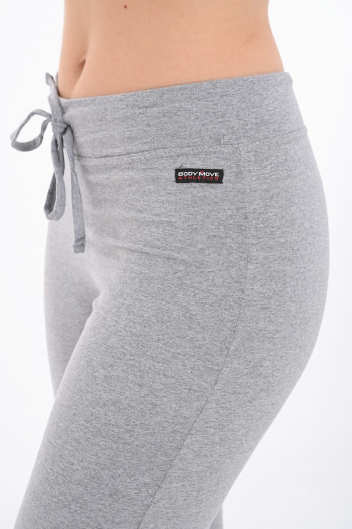 Womens slim fit pants Body Move 01 Grey