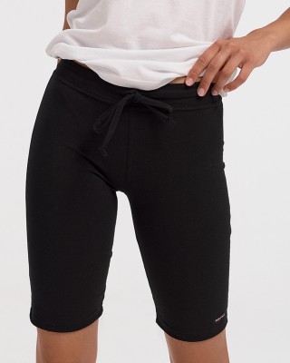 Damen Bermuda Body Move 06 Fahrrad Schwarz