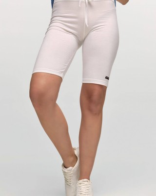 Damen Bermuda Body Move Radfahren 06 Weiß