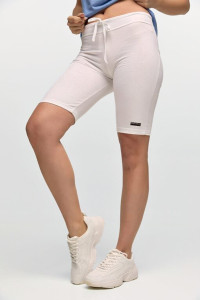 Damen Bermuda Body Move Radfahren 06 Weiß