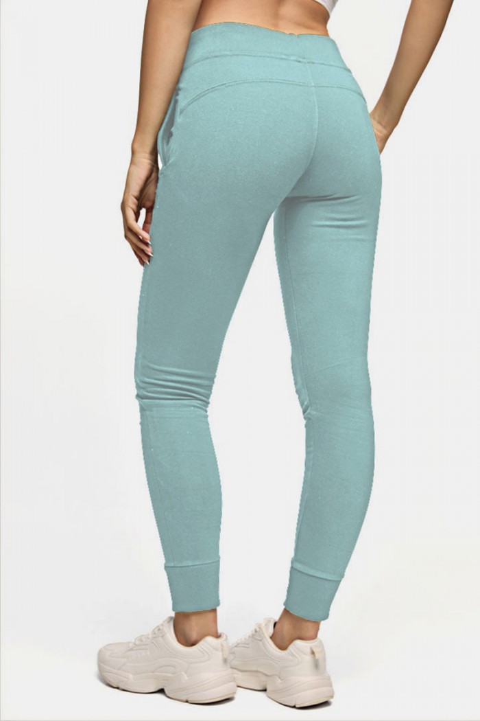 Body Move 1019 MENTA women's trousers with basque
