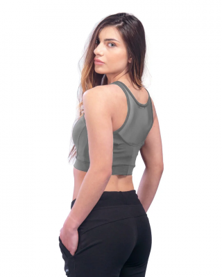 DRYFIT sports bustier with net