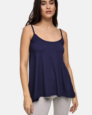 Damen T-Shirt aus Viskose - Dunkelblau 1062