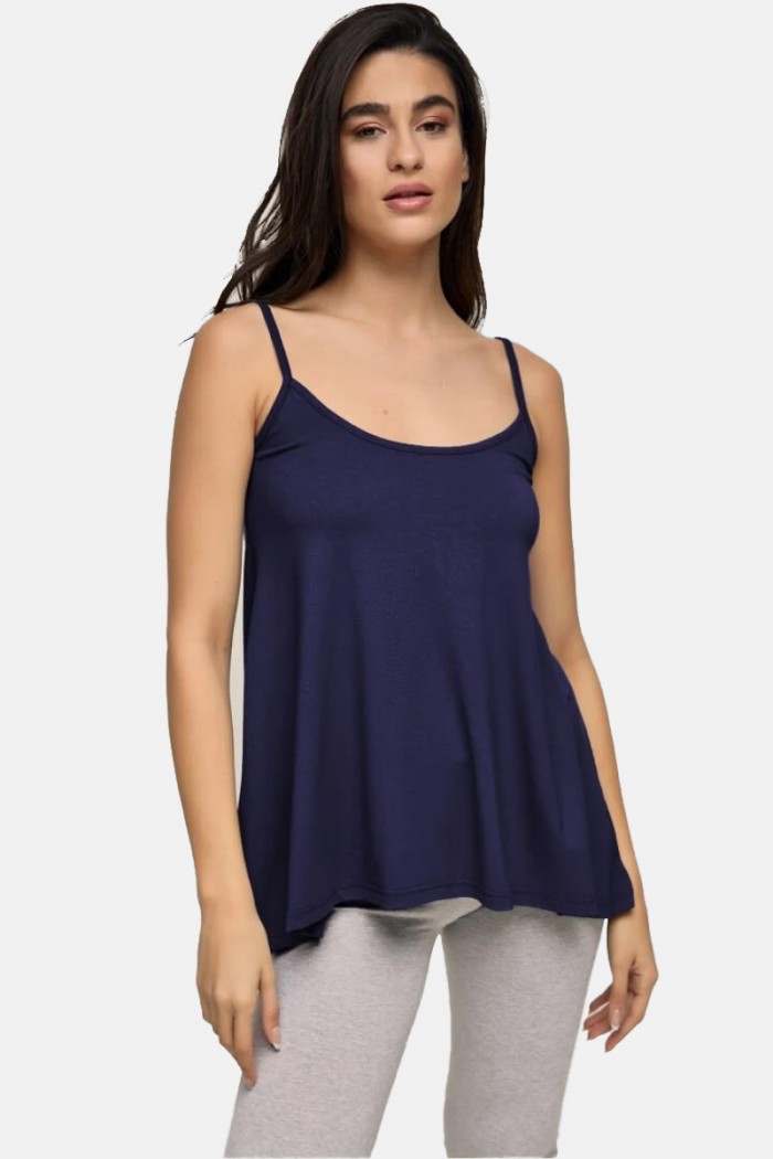 Women's viscose t-shirt - Dark Blue 1062