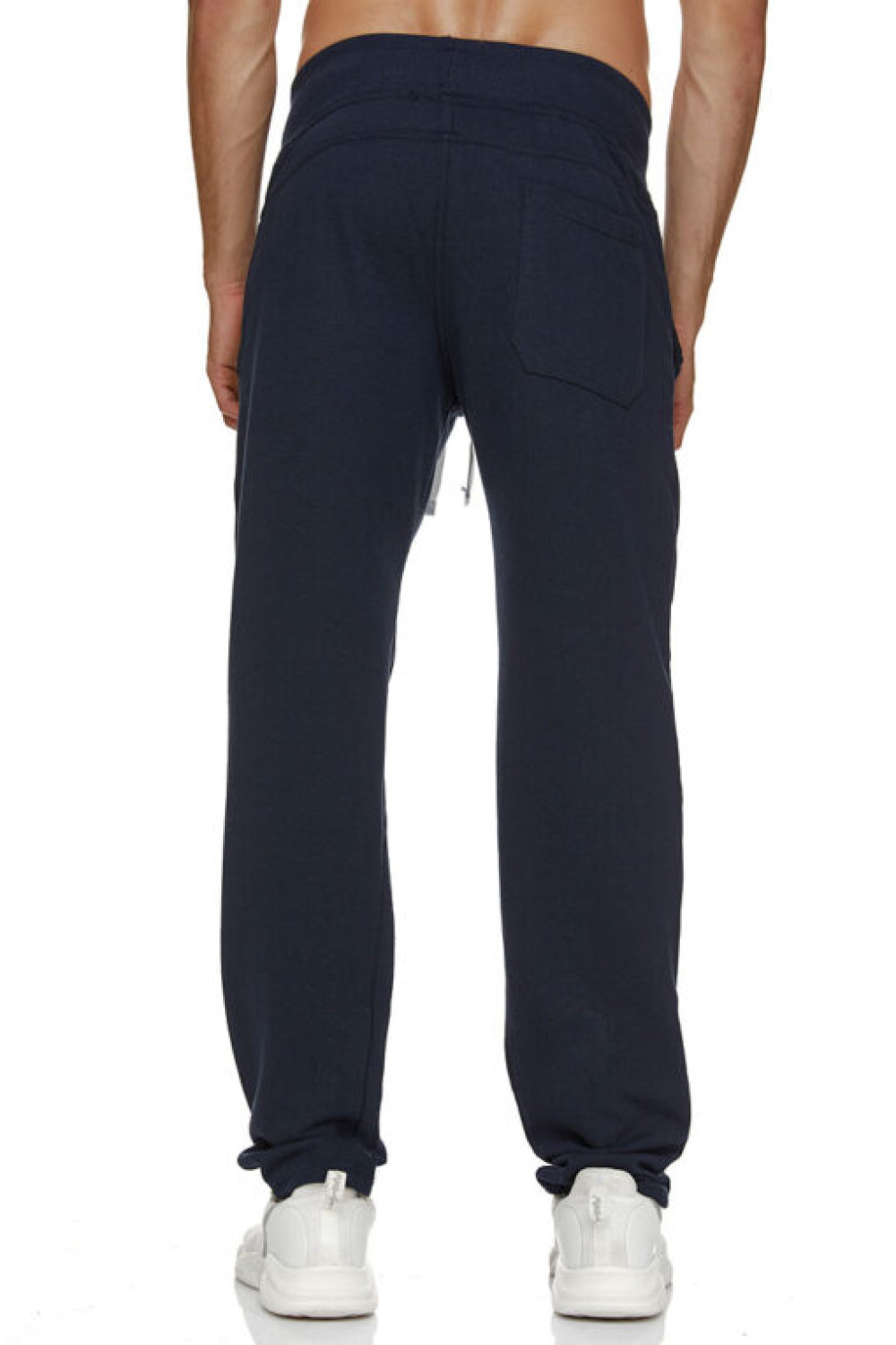 BODY MOVE Pants 1120 straight Blue Dark Blue