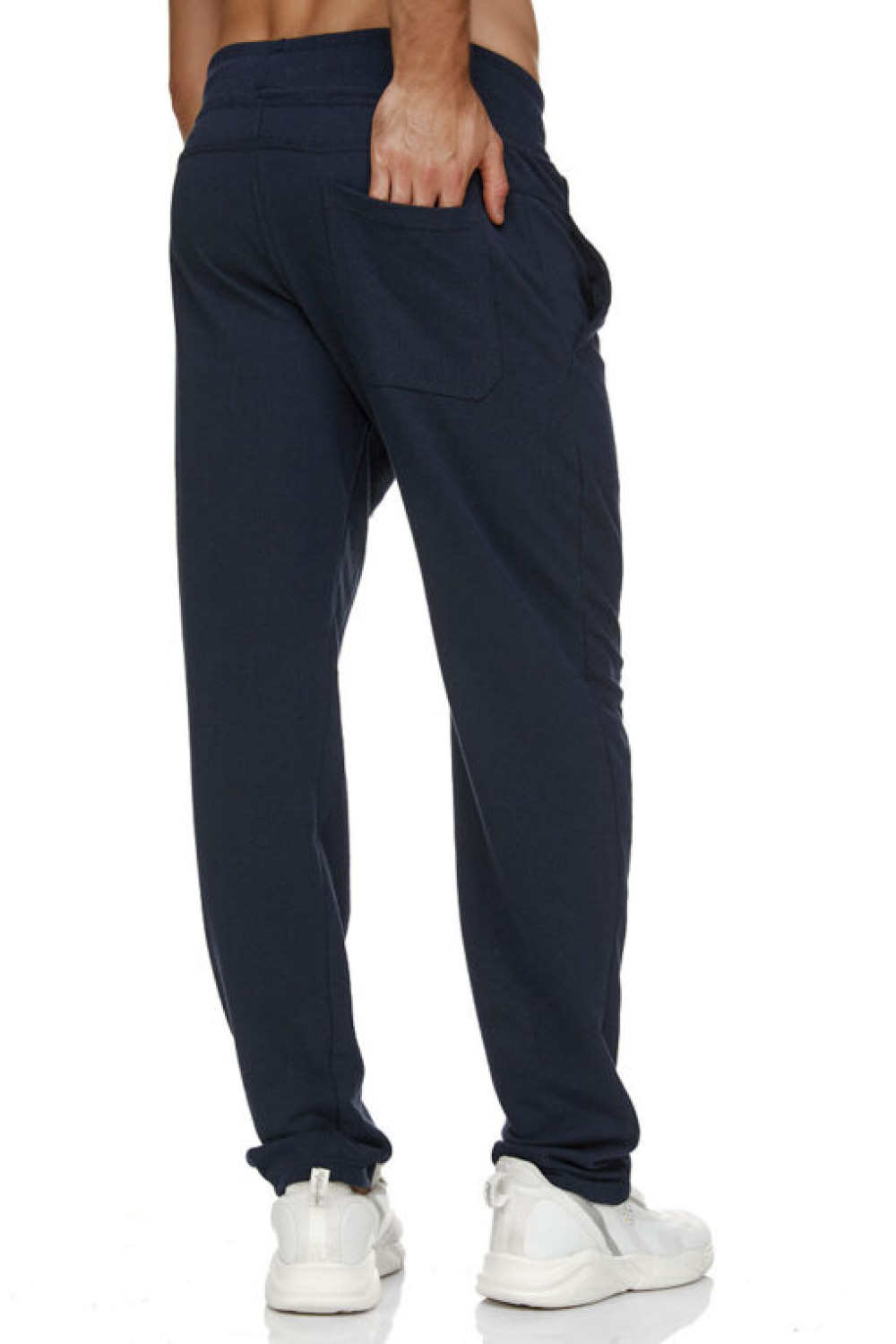 BODY MOVE Pants 1120 straight Blue Dark Blue
