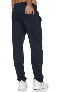 BODY MOVE Pants 1120 straight Blue Dark Blue