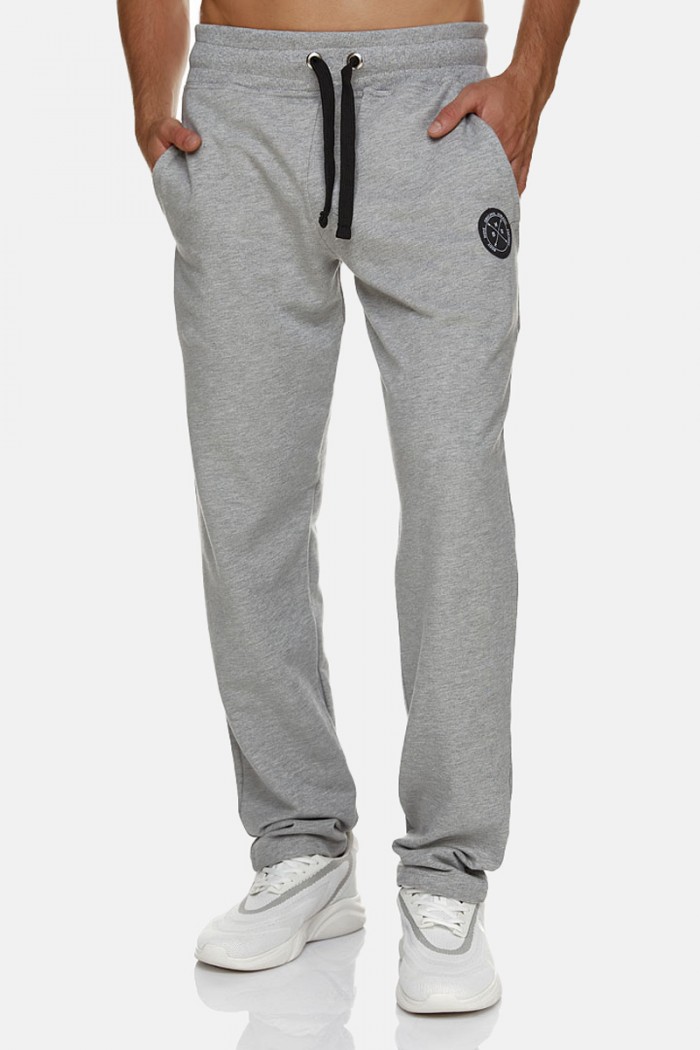 Jogginghose BODY MOVE 1120 gerade Grau